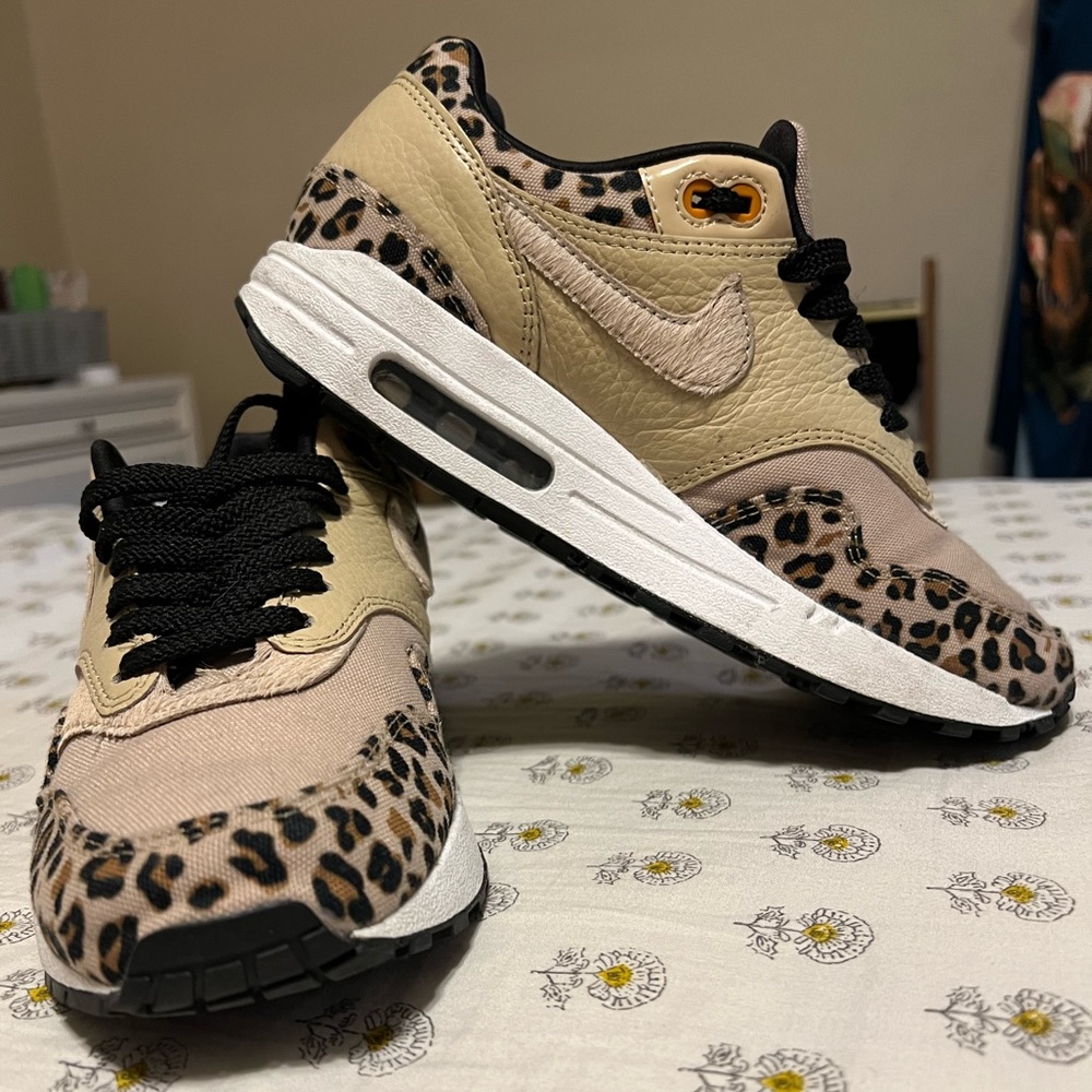 Wmns Air Max 1 Premium 'Leopard' Size 8